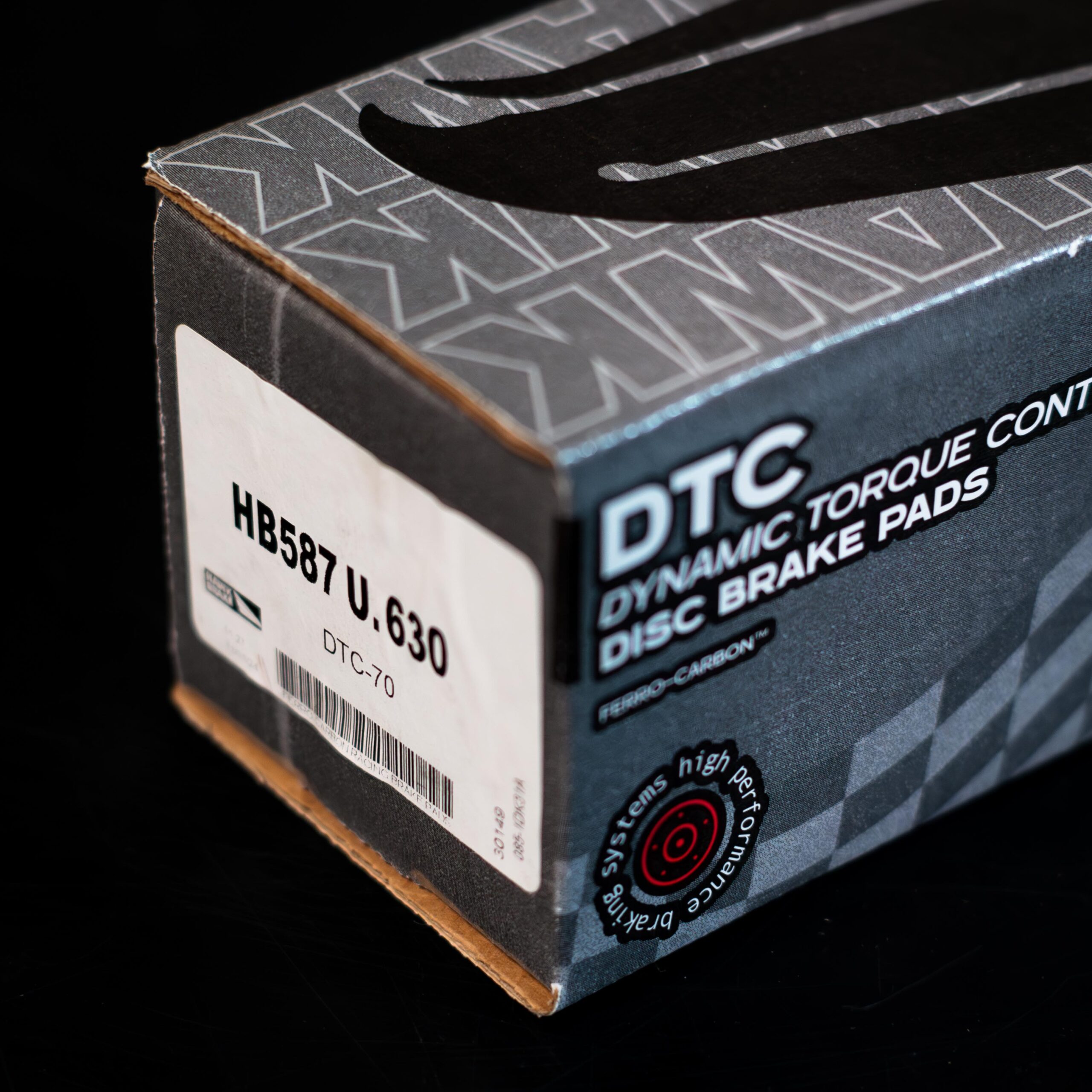HB587U.630 Hawk Performance DTC-70 Racing Brake Pads Set