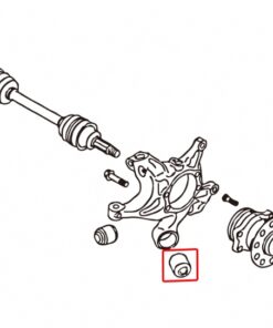 Alternative view of Hardrace 6867 Rear Knuckle Bushing Scion, Subaru, Toyota