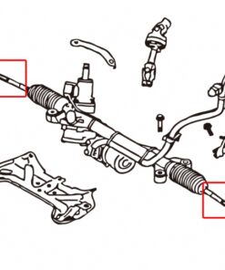 Alternative view of Hardrace 7797 Hard Tie Rod Subaru Forester, Impreza, XV