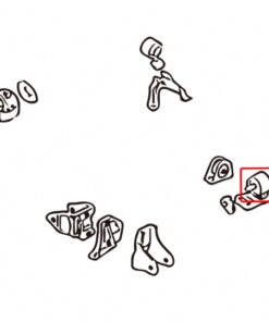 Alternative view of Hardrace 7345 Harden Engine Mount Mitsubishi Lancer evolution