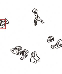 Alternative view of Hardrace 7346 Harden Engine Mount Mitsubishi Lancer evolution