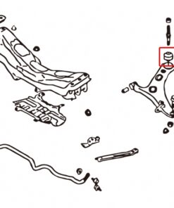 Alternative view of Hardrace 7510 Front Lower Arm Bushing - Big Scion, Subaru, Toyota
