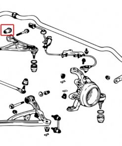 Alternative view of Hardrace Honda S2000 AP1/2 Rear Upper Arm Bushing Honda S2000