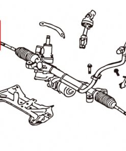 Alternative view of Hardrace 6761 Rc Tie Rod End Scion, Subaru, Toyota