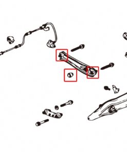 Alternative view of Hardrace Rear Lower Arm Harden Bushings - Civic (6103)