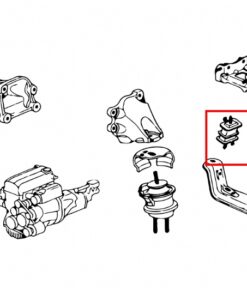 Alternative view of Hardrace Honda S2000 AP1/2 Transmission Mount Honda S2000