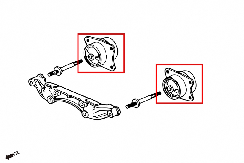 Hardrace Honda S2000 AP1/2 Reinforced Differential Mount Honda S2000 - Image 2