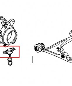 Alternative view of Hardrace Honda S2000 AP1/2 Front Roll Center Adjuster Honda S2000