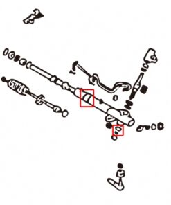 Alternative view of Hardrace 6312 Tpv Steering Bush Mitsubishi Lancer mirage