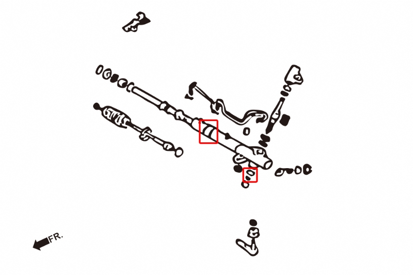 Hardrace 6312 Tpv Steering Bush Mitsubishi Lancer mirage - Image 2