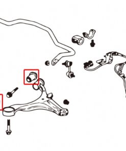 Alternative view of Hardrace Honda Civic 7th  2001-2006   EM2. ES1. EP1/2/3/4. EU
Honda Stream 1st RN1-5  2000-2006
Honda Integra DC5 2002-2006
Honda Integra DC5 Type R 2002-2006 Front Lower Arm Bushing Honda Civic. Integra. Stream