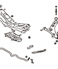 Alternative view of Hardrace 7602 Front Reinforced Stabilizer Bushing Scion FR-S, Subaru BRZ, Toyota 86