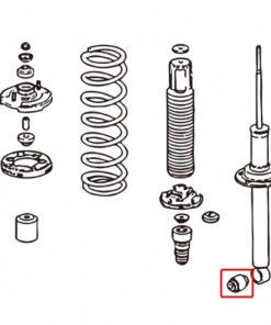 Alternative view of Hardrace Honda Accord 7th  2002-2008 CL7/8/9 (JP/EU-SPEC)
Honda Accord 7th 2002-2008 UC1
Honda Accord 6th 1997-2002  CF/CH/CL1/2/3  (JP-SEPC)
Honda Accord 6th 1997-2002 CG1/2/3/4/5/6 Rear Shock Bushing Honda Accord