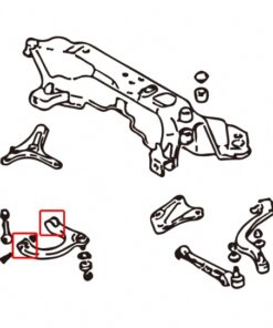 Alternative view of Hardrace 6539 Front Upper Arm Bush Mitsubishi Eclipse, Galant