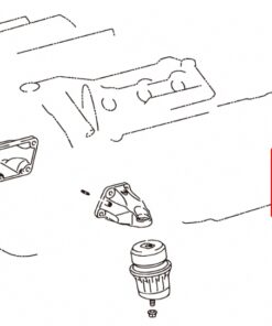 Alternative view of Hardrace 7622 Transmission Mount Lexus, Toyota
