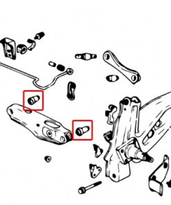 Alternative view of Hardrace Honda Civic 4th  1988-1991   EC.ED.EE.EF
Honda Civic 5th  1992-1996  EG. EH. EJ1/2
Honda CRX 2nd EF6/7/8
Honda Integra DC2 Type R 1995-1998
Honda CR-V 1st RD1-RD3 1997-2001 Rear Lower Arm Bushing Honda