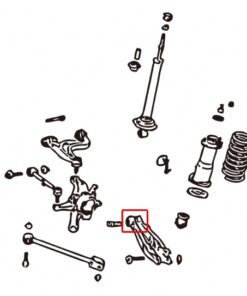 Alternative view of Hardrace Rear Lower Arm Bushing Lexus IS  Toyota Altezza  Mark ii