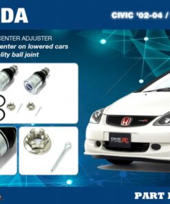 Alternative view of Hardrace Honda Civic 7th  2001-2006   EM2. ES1. EP1/2/3/4. EU
Honda Stream 1st RN1-5  2000-2006
Honda Integra DC5 2002-2006 Roll Center Adjuster Honda Civic. Stream