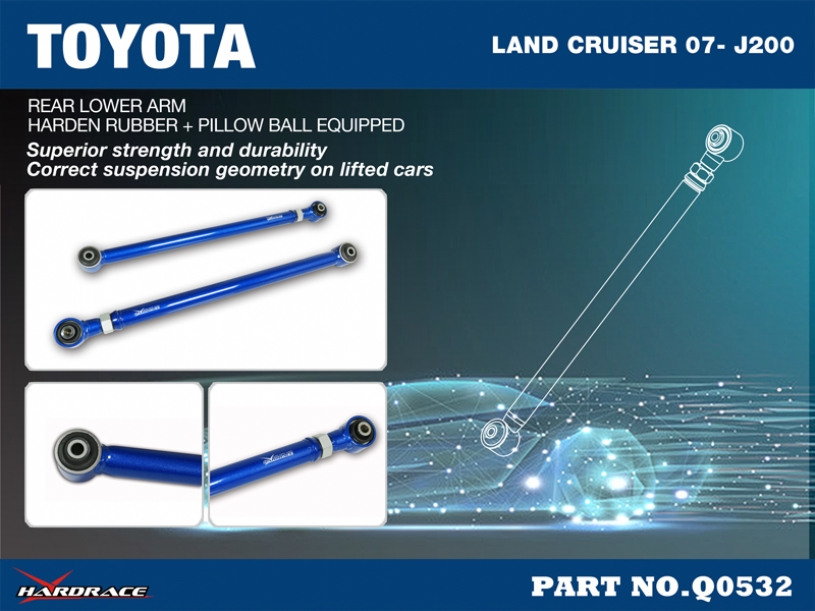 Hardrace Rear Lower Arm Lexus LX Toyota Land cruiser - Image 2