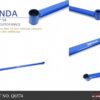 Hardrace Honda Odyssey jdm 5th RC1/2/4 2013-Present Front Radiator Brace Honda. Odyssey jdm