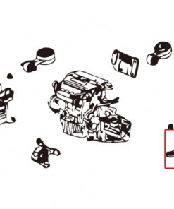 Hardrace Honda Civic 8th  2006-2012   FD Left Engine Mount Honda Civic