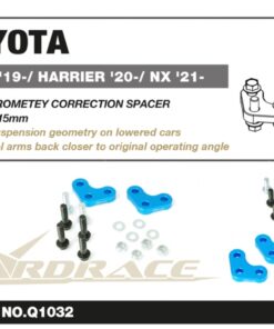 Alternative view of Hardrace Front Geometry Correction Spacer Toyota RAV4 Harrier Lexus NX