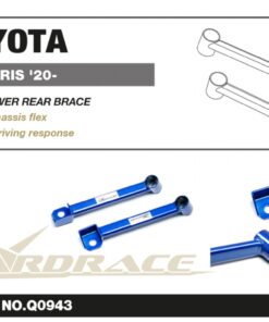 Alternative view of Hardrace Rear Lower Brace Toyota Yaris / vitz