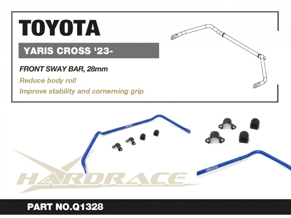 Hardrace Front Sway Bar Toyota Yaris cross - Image 2