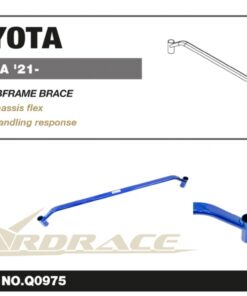 Alternative view of Hardrace Rear Subframe Brace Toyota Sienna