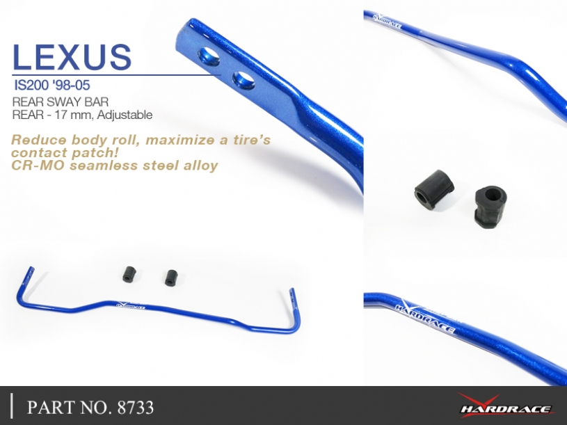 Hardrace Rear Sway Bar Lexus IS Toyota Crown Mark ii - Image 5