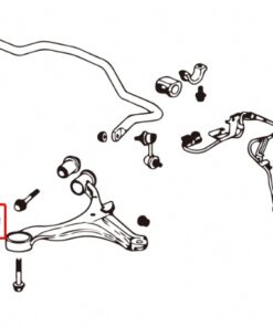 Hardrace Honda Civic 7th  2001-2006   EM2. ES1. EP1/2/3/4. EU
Honda Integra DC5 2002-2006
Honda Integra DC5 Type R 2002-2006 Front Lower Arm Bushing-compliance Honda Civic. Integra