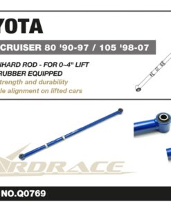 Alternative view of Hardrace Rear Panhard Rod Lexus LX Toyota Land cruiser