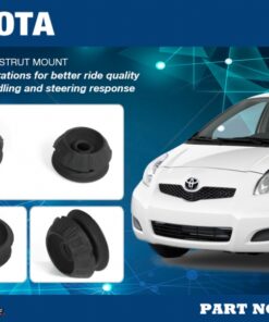 Alternative view of Hardrace Reinforced Front Strut Mount Toyota Prius c Yaris
