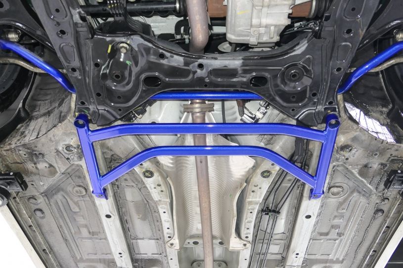 Hardrace Honda Civic 9th 2012-2015 FG. FB Front Lower 4 Points Brace - Image 2