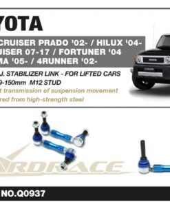 Alternative view of Hardrace Front Adjustable Stab. Link Toyota Lexus