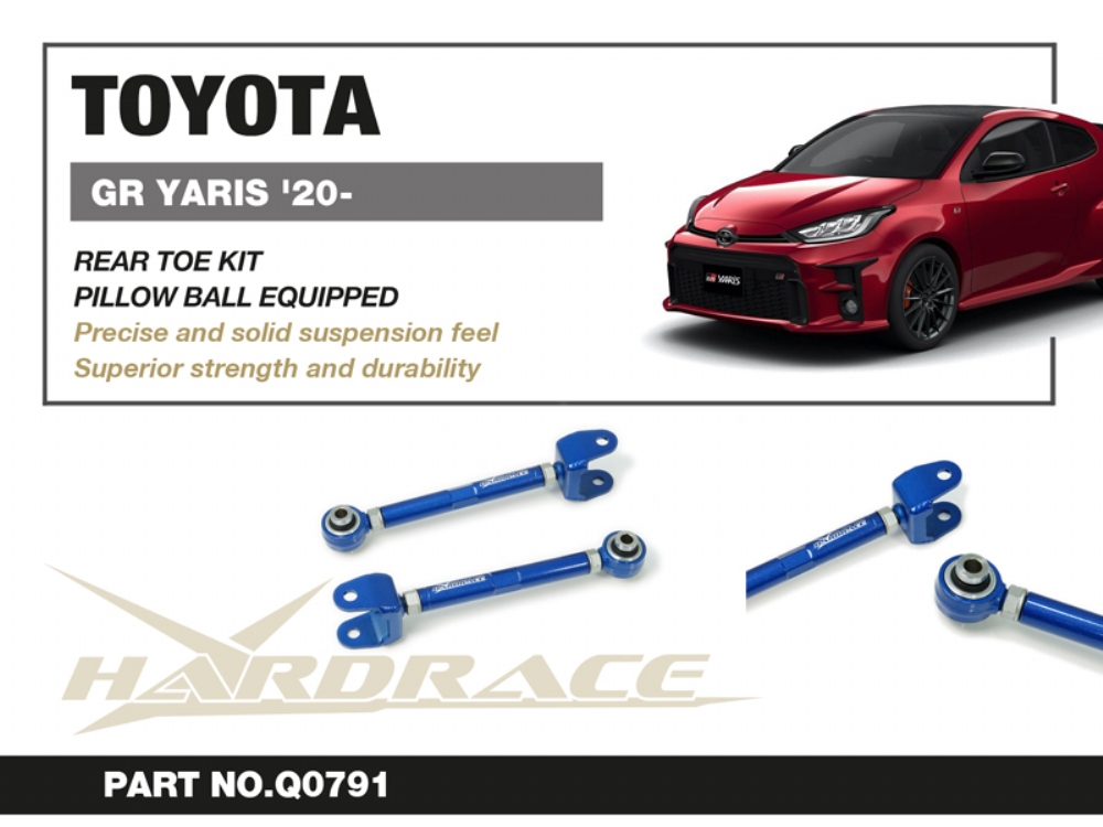 Hardrace Rear Toe Kit Toyota Yaris - Image 2