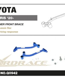 Alternative view of Hardrace Rear Lower Front Brace Toyota Yaris / vitz