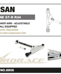 Alternative view of Hardrace Front Lower Arm - Nissan Skyline / Adjustable (8808)