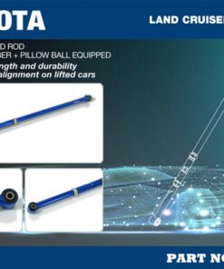 Alternative view of Hardrace Rear Panhard Rod Lexus LX Toyota Land cruiser