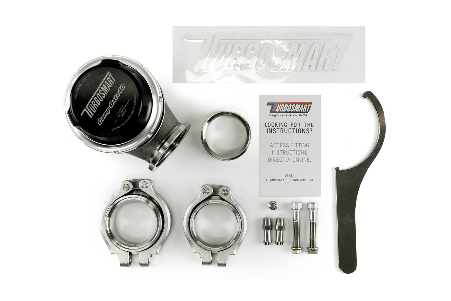 Turbosmart Gen4 WG40 CompGate40 7psi Black - Image 6