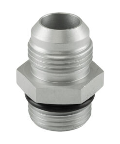 Turbosmart Fitting -12 AN Flare to -12 AN ORB Male Straight - Silver