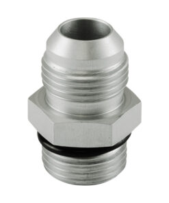 Turbosmart Fitting -10 AN Flare to -10 AN ORB Male Straight - Silver