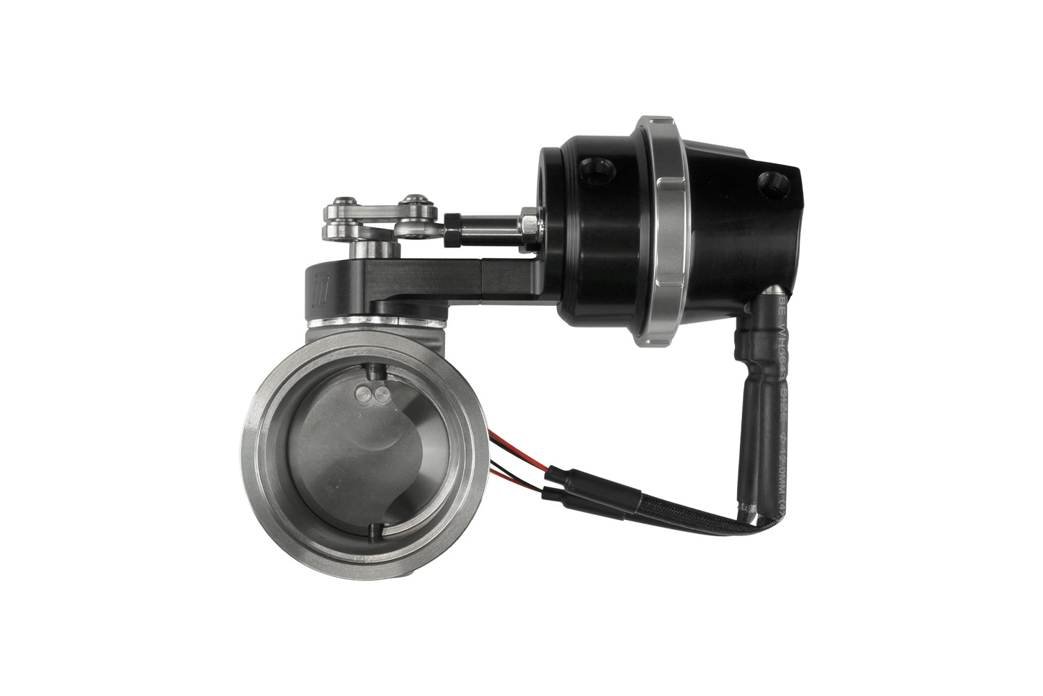 Turbosmart PSG50CG Pneumatic StraightGate50 Compressed Gas (Solenoid) 7psi Black - Image 3