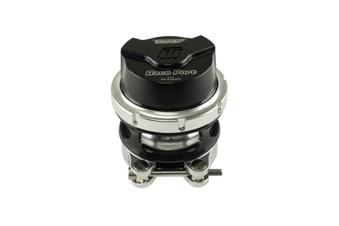 Turbosmart BOV RacePort Female GenV Supercharger - Black