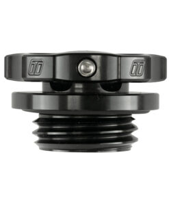 Alternative view of Turbosmart Oil Cap - M42x4.5 - Subaru - Black