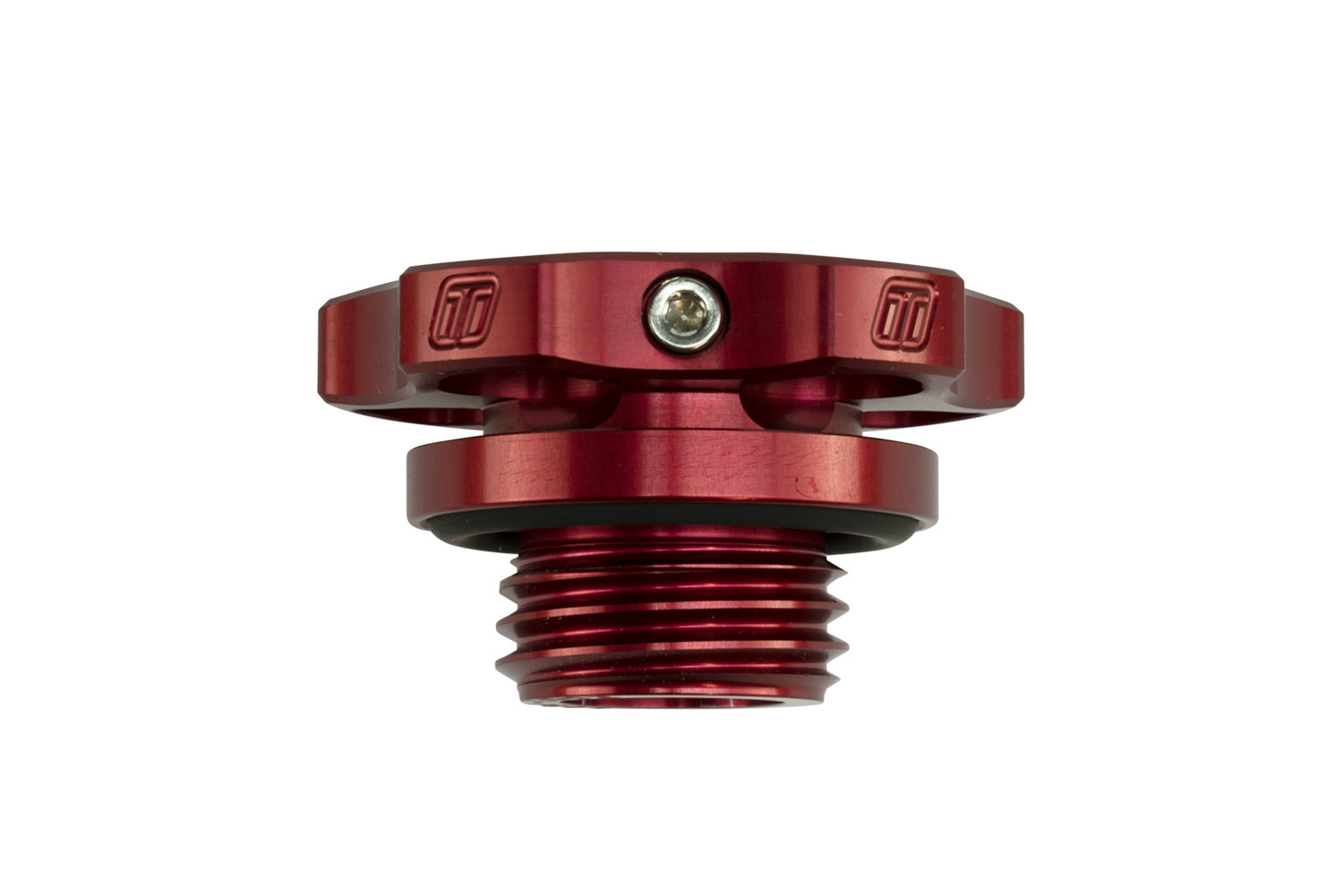 Turbosmart Oil Cap - M32x3.5 - Nissan - Red - Image 2