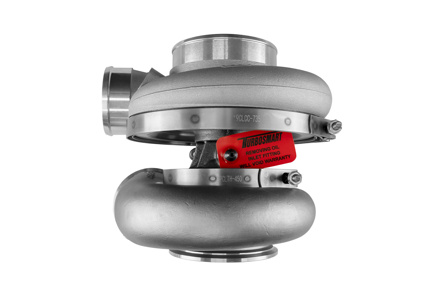 Turbosmart TS-1 Turbocharger 7275 V-Band Reverse Rotation 0.96AR Externally Wastegated - Image 4