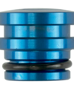 Alternative view of Turbosmart Oil Cap - Blank - Blue