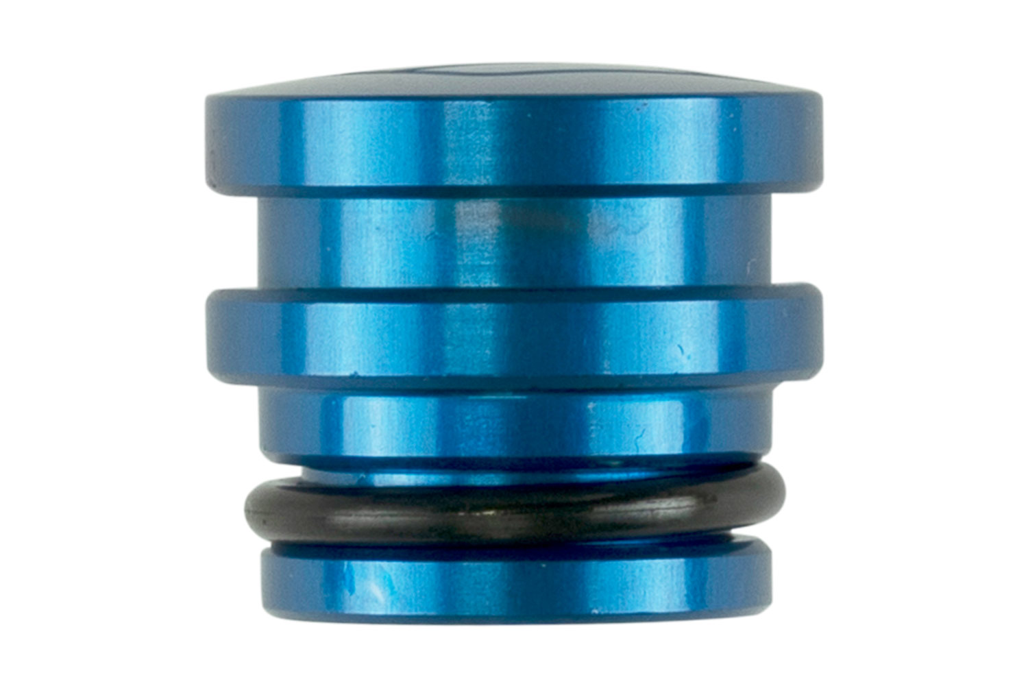 Turbosmart Oil Cap - Blank - Blue - Image 2
