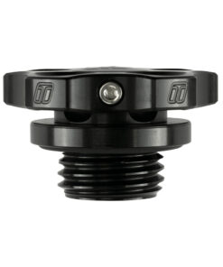 Alternative view of Turbosmart Oil Cap - M32x3.5 - Nissan - Black